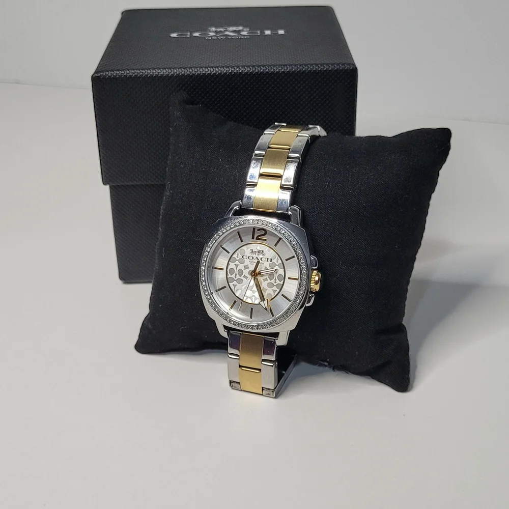 Coach Two-Tone Women's Watch - Picture 2 of 2